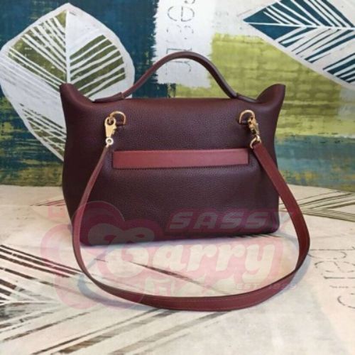 Hermes 24/24 29 Bag In Bordeaux Clemence Calfskin