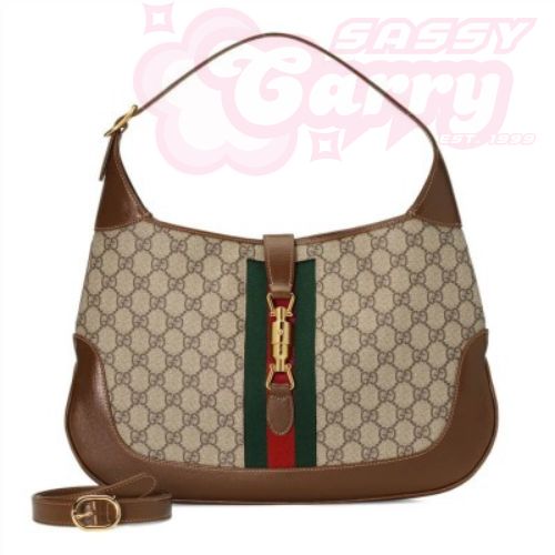 Gucci Jackie 1961 Medium Shoulder Bag in GG Canvas