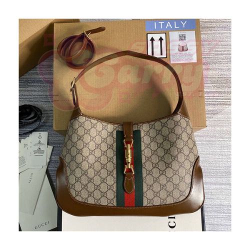 Gucci Jackie 1961 Medium Shoulder Bag in GG Canvas