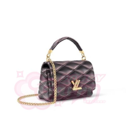 Louis Vuitton GO-14 MM Bag Black/Pink