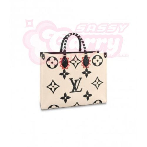 Louis Vuitton LV Crafty OnTheGo Creme/Black